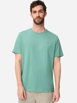 Футболка хлопковая длинная мужская Camel Active T-shirts 1/2 sleeves 409700-7T07-90 XL Зеленая (4063366266165)