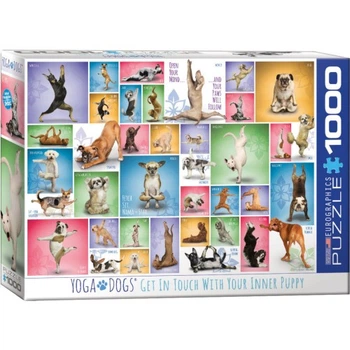 Пазл Eurographics Йога. Собаки 1000 элементов (6000-0954) EuroGraphics 6000-0954 1024807