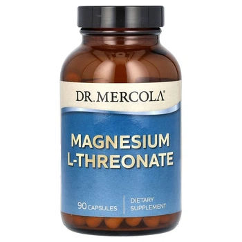 Магній Л-треонат Dr. Mercola (Magnesium L-Threonate) 715 мг 90 капсул MCL01778