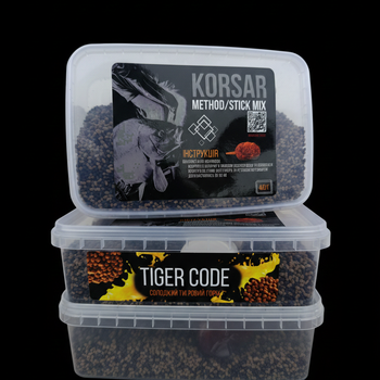 Флет/Стік-мікс KORSAR CarpFood TIGER CODE