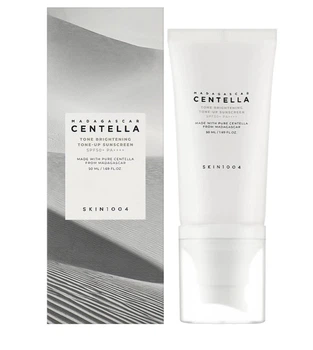 Солнцезащитный крем для лица SKIN1004 Madagascar Centella Tone Brightening Tone-Up Sunscreen SPF50 PA++++ 50 мл
