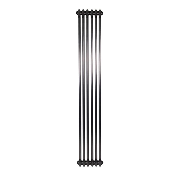 Вертикальний трубчастий радіатор Warmwell Column 2 1800×290 технолайн металік (CL318029RM)
