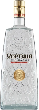 Горілка Хортиця Преміум 1 л 40% (4820283201231)