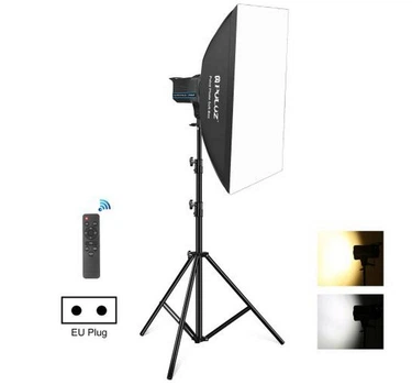 Комплект студійного світла Puluz PKT3111EU 120W with Softbox Reflector & Tripod