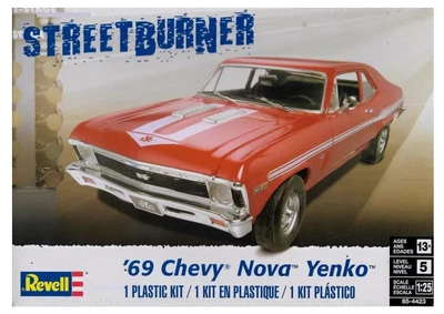 Збірна модель 1/25 автомобіля 1969 Chevy Nova Yenko Revell 14423