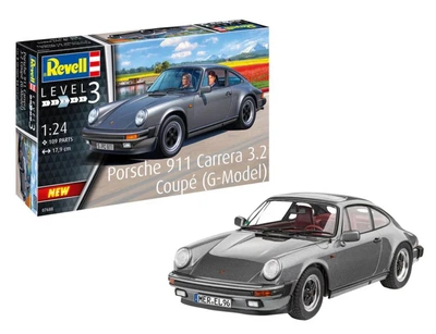 Збірна модель 1:24 автомобіль Porsche 911 Carrera 3.2 Coupe (G-Model) Revell 07688