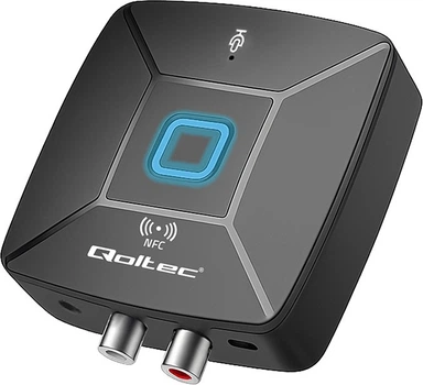 Odbiornik Qoltec Wireless Audio HiFi Home&Car Transmitter Receiver (5901878569819)