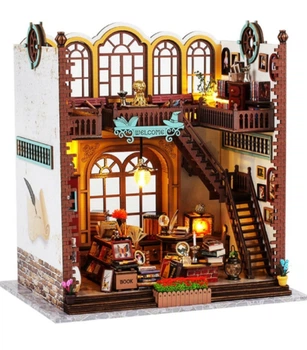 3D Румбокс Магическая книжка "Magic Bookstore" Интерьерный 3D конструктор