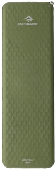 Самонадувающийся коврик Sea To Summit Camp Plus Large Rectangular Cypress для кемпинга R-Value 5.3 толстый 33%