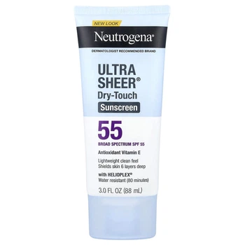 Солнцезащитное средство, SPF 55, Neutrogena, Ultra Sheer Dry Touch, 88 мл