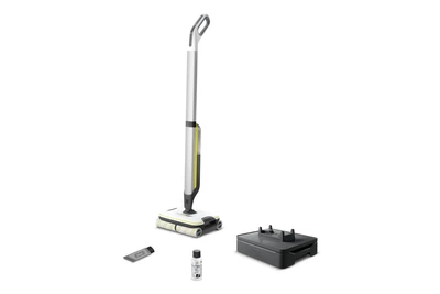 Підлогомийна машина Karcher FC 7 Cordless, вода -0,4л, автономія до 45хв, вага-4,3кг, срібний (00110750)
