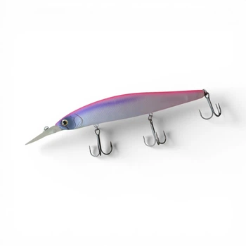 Воблер Daiwa Steez Minnow 125SP MR, matte pink purple