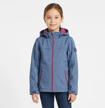 Куртка софтшел Softshell Crane для девочки 140 Демисезонная ветровка