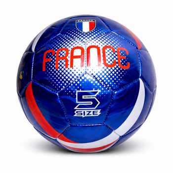Футбольный мяч FRANCE №5 PVC Синий 22563