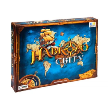 Настольная игра Strateg Вокруг света 30110