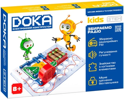 Конструктор електронний Doka Збираємо радіо