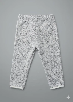Брюки на флисе H&M 86 Черно-белый 0734923