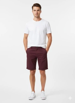 Шорти H&M 50 Темно-фіолетовий 0474461