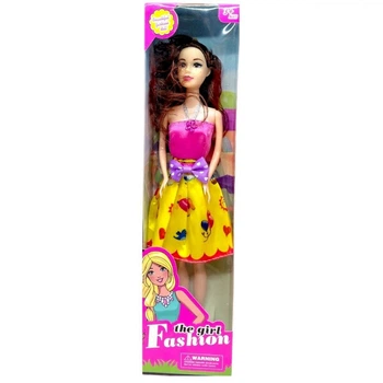 Лялька серії "Fashion Girl" (ЖОВТО-РОЖЕВА) MIC (293677)