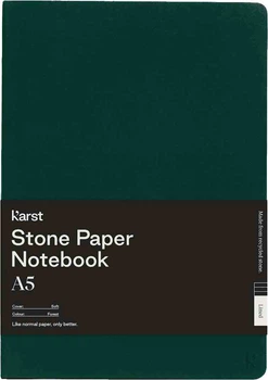 Записная книжка Karst Classic A5 14.8 x 21 см 144 страницы в линейку Лесной зеленый (754169025397)