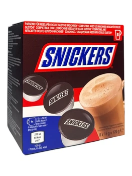 Гарячий шоколад Snickers NESCAFE зі смаком арахісу 8 капсул (59832)