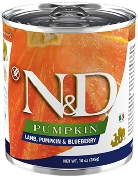 Влажный корм для собак Farmina N&D Grain Free Pumpkin Lamb Adult All Breeds с тыквой, ягненком и черникой 285 г (8606014102581)