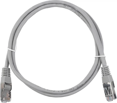 Патч-корд STRAX RJ-45 Cat 5e 5m Grey (4017538001412)