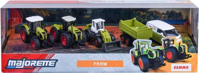 Zestaw Majorette Claas Farm 5 szt 5699811 (3467452077733)