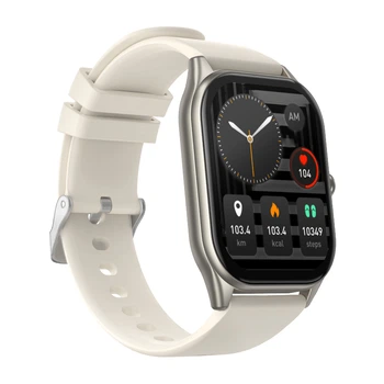 Смарт-годинник HOCO Y41 дзвінки, пульсометр, 1.96", IP67 Silver
