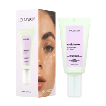 Охлаждающий крем для кожи вокруг глаз HOLLYSKIN Artichoke. 15 мл 0,51 fl oz