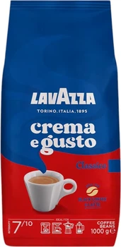Кава в зернах Lavazza Crema e Gusto Classico 1 кг (8000070051003)