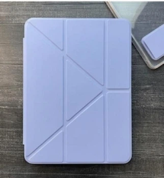 Чехол для iPad new 9.7" 2017-2018 Smart Case Clear со слотом для стилуса Lavander лавандовый (Айпад 9.7" 5 | 6 поколение)