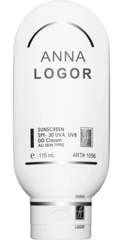 Солнцезащитный крем. УФ-30 Anna Logor Sunscreen SPF-30 UVA,UVB DD Cream 115 мл