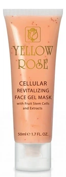 Гель-маска клеточная тонизирующая со стволовыми клетками Yellow Rose Cellular revitalizing face gel mask 50 мл