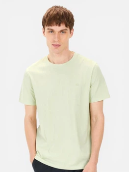 Футболка хлопковая длинная мужская Camel Active T-Shirt 1/2 Arm 409700-5T01-70 2XL Мятная (4064478971626)