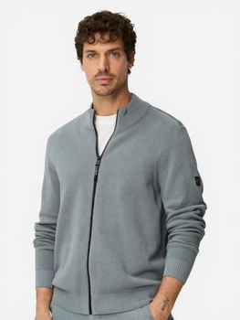 Кофта мужская Camel Active Knitted Jackets 409501-7K01-45 3XL Голубая (4063366237950)