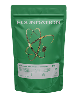 Чай Foundation Coffee Roasters Ромашка з яблуком та корицею 100г