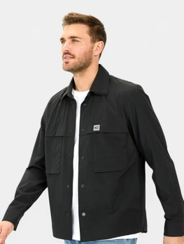 Рубашка мужская Camel Active Overshirt 409385-5S85-48 M Темно-синяя (4064478960484)