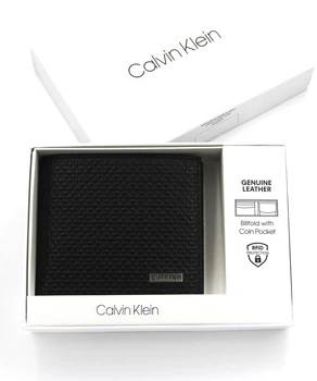 Кошелек Мужской Кожаный Calvin Klein в Подарочной Упаковке