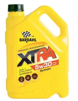 Моторное масло синтетическое BARDAHL XTRA 5W30 5л. SN C3 MB 229.31 VW 507.00 VW 504.00 34103 (22281)