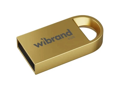 Флешка Wibrand 4 GB lynx Gold USB 2.0 (WI2.0/LY4M2G)