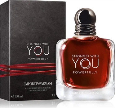 Парфюмированная вода мужская Giorgio Armani Emporio Armani Stronger with You Powerfully, 100 мл