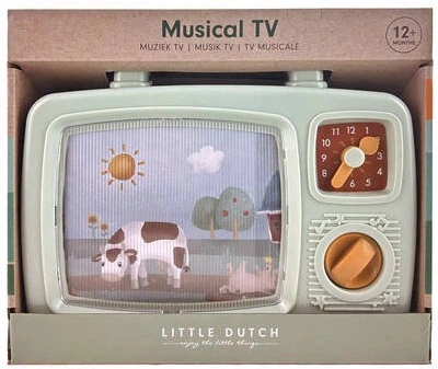 Muzyczny telewizor Little Dutch Little Farm 2008729 (8712051103389)