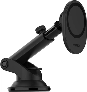 Uchwyt samochodowy na telefon OtterBox Car Dash & Windshield Mount MagSafe Czarny (840104255209)