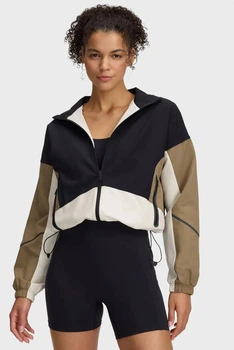 Вітровка жіноча Under Armour Ua Unstoppable Jacket 2XL Чорний, Білий, Оливковий 1374889-003