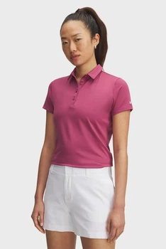 Футболка женская Under Armour Ua Playoff Ss Polo S Рожевий 1383612-659