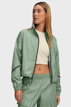 Вітровка жіноча Under Armour Unstoppable Woven Sheen Jkt XL М"ятний 1389677-348