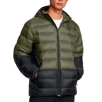 Куртка мужская Under Armour Legend Down Hooded Jacket M Оливковий 1385838-390
