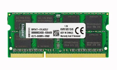 Оперативная память DDR3-1866 8Gb для ноутбука 1.5V PC3-14900 8192MB KVR18S13/8 (7706842)