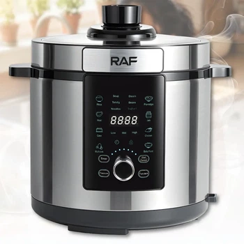 Електрична мультиварка на 6л з цифровим дисплеєм та таймером RAF R.184 1000W